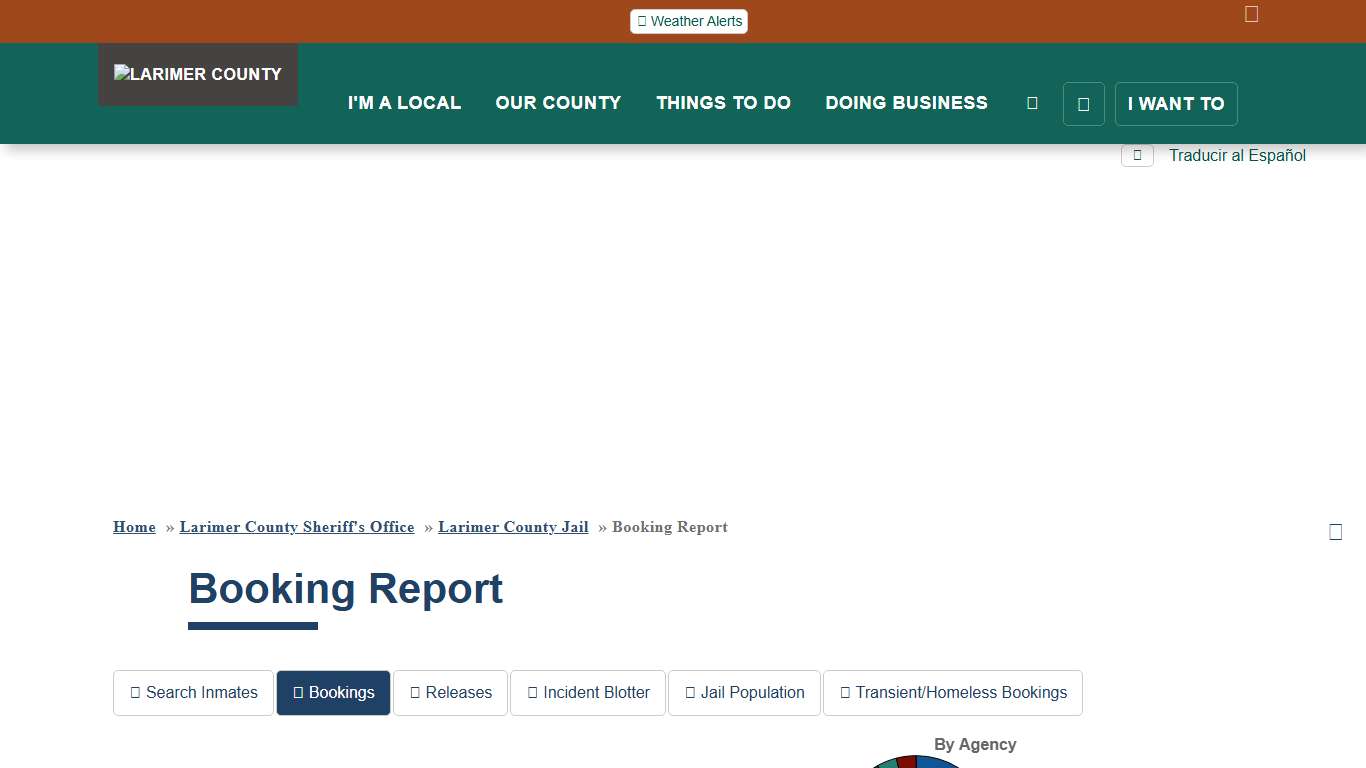 Booking Report Larimer County